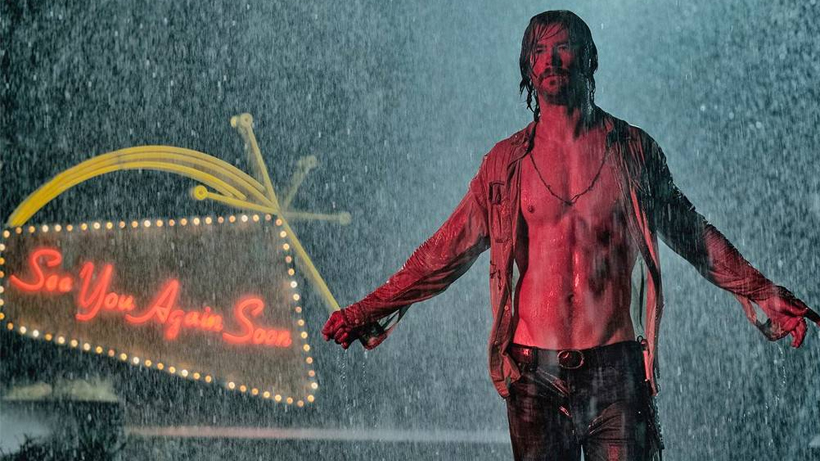 A shirtless Chris Hemsworth is exactly what you need in 'Bad Times at the El Royale' trailer