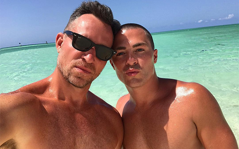 Colton Haynes and Jeff Leatham are going ahead with their divorce