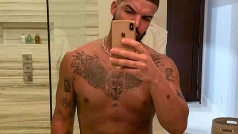 This photo Drake posted has people imagining his fake Grindr profile