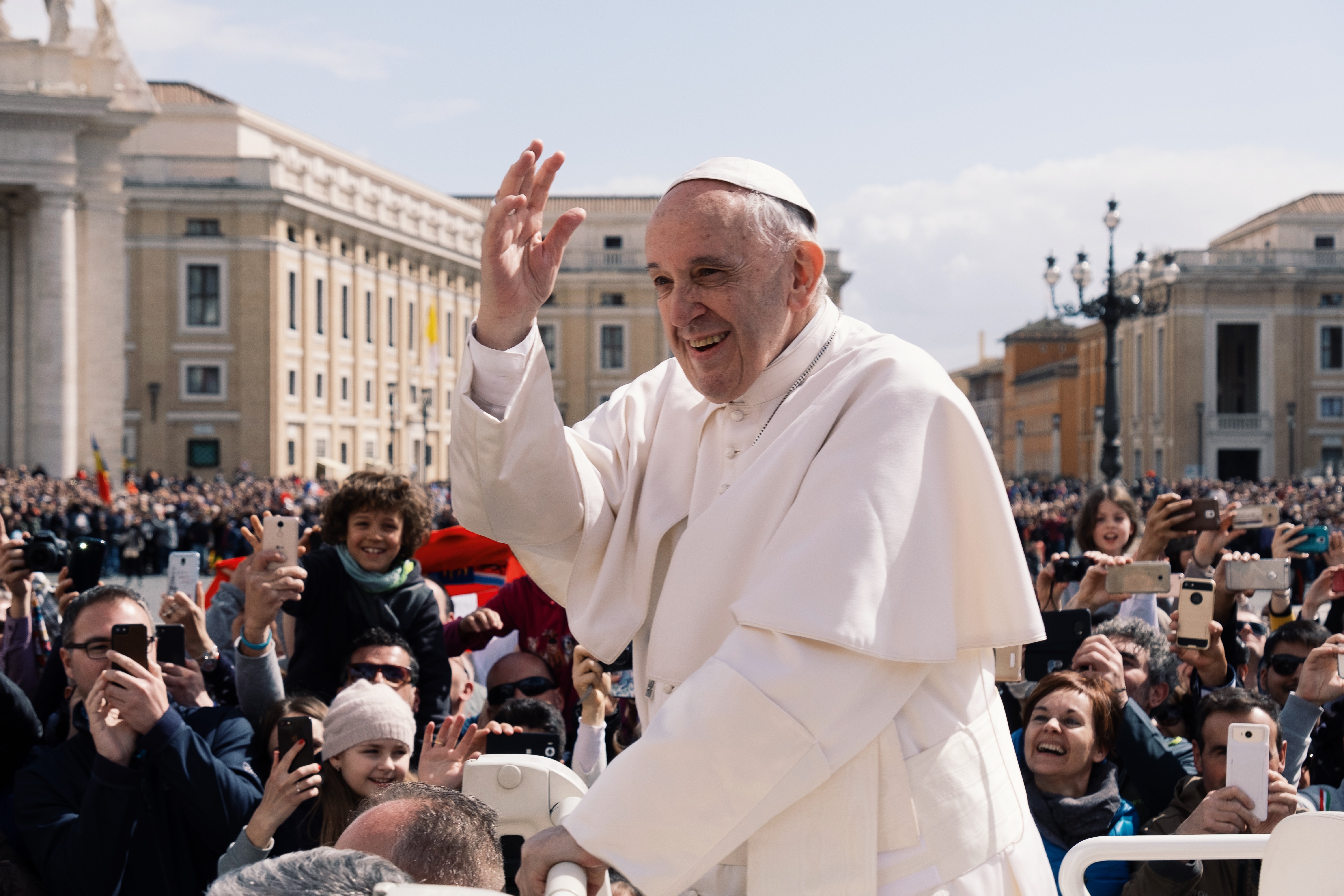 Pope Francis said gay men aren't welcome in the Catholic clergy